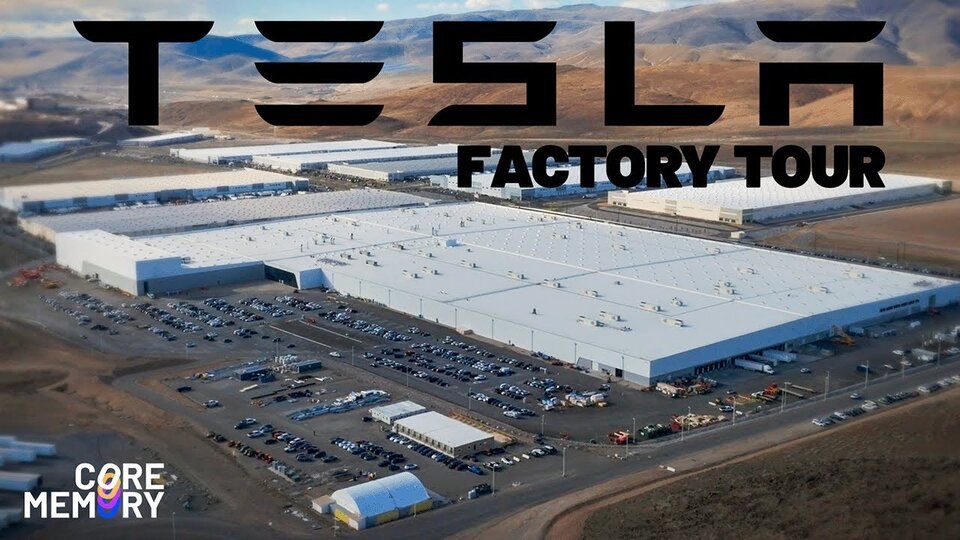 Robots on the line inside Tesla&rsquo;s Semi factory